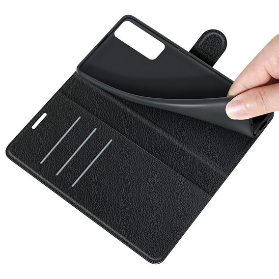 Flip case for Vivo Y52 5G / Y72 5G, Split Leather, blue