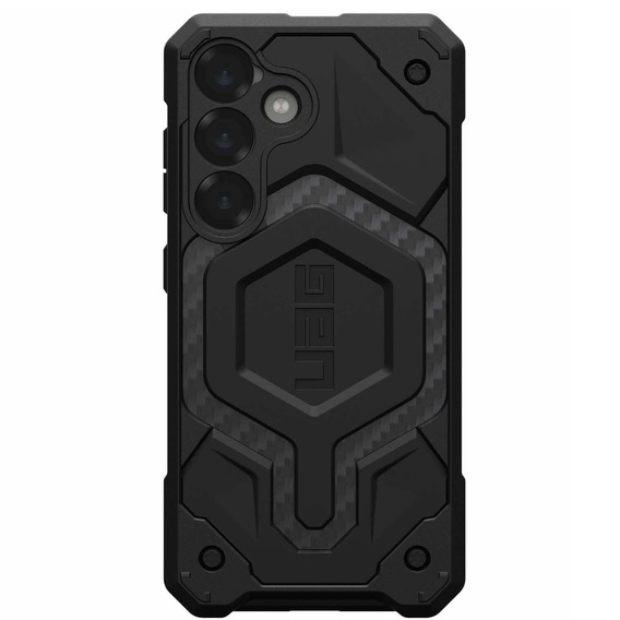 Urban Armor Gear case for Galaxy S25+ Plus, Monarch Pro MagSafe, carbon black