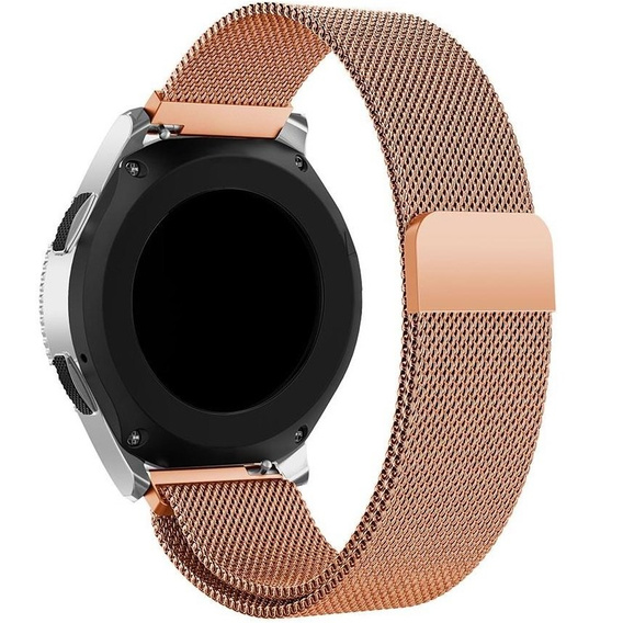 Milanese bracelet 22mm for Samsung Galaxy Watch 46mm - Rose Gold
