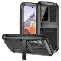 Armored case for Samsung Galaxy S25, R-JUST, black