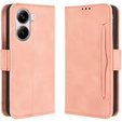 Flip case for Xiaomi Poco X7 Pro 5G, Card Slot, pink