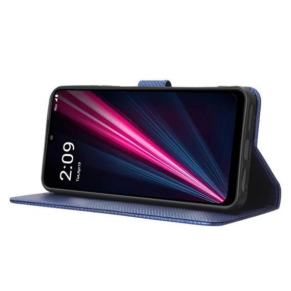 Flip case for T Phone Pro 5G, Wallet Magnet, blue