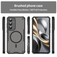 Armoured case for Samsung Galaxy S25 FE, for MagSafe, matt black