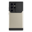 Case for Samsung Galaxy S24 Ultra, ERBORD MagProtect Slide Camera, gold