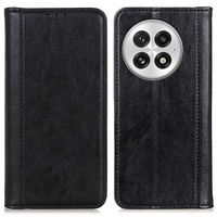 Flip case for OnePlus 13, Split Leather, black