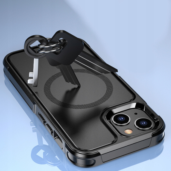 Case for iPhone 14, MagForce MagSafe, black