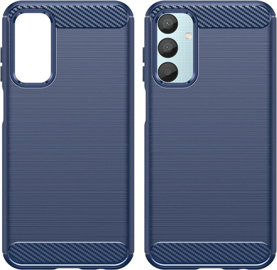 Case for Samsung Galaxy M15 5G, Carbon, blue