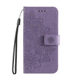 Flip case for Samsung Galaxy A13 4G, Mandala Flower, purple