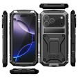 R-JUST case with stand and built-in glass for iPhone 17 Pro Max