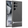 Case for Samsung Galaxy S24 Ultra, GKK Woven Leather, grey