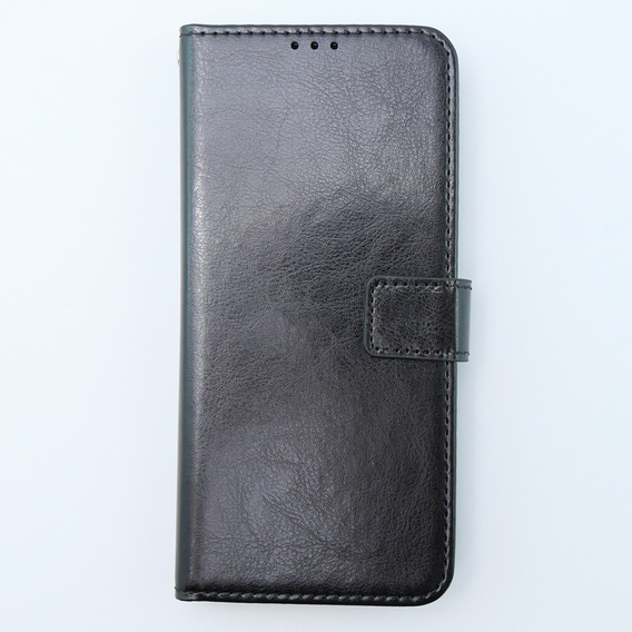 Flip case for Xiaomi 13T / 13T Pro, Crazy Horse Wallet, black