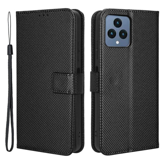 Flip case for T Phone 5G, Wallet Magnet, black