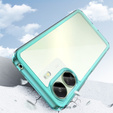 Case for Xiaomi Redmi 13C / Poco C65, Fusion Hybrid, transparent / blue