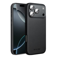 QIALINO case for iPhone 17 Pro Max, for MagSafe, with camera protection, black