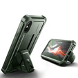 Armored case for iPhone X / XS, Dexnor Full Body, green
