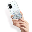 Case for Oppo Reno5 Z / F19 Pro Plus, Glittery, transparent