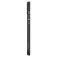 Spigen case for iPhone 15, Ultra Hybrid, black + 9H Tempered Glass