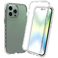 Case for iPhone 14 Pro Max, Shockproof, with film, transparent