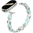 Stainless Steel Watch Strap with Protective Case for Apple Watch, Silver