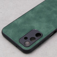 Case for Samsung Galaxy A14 5G, ERBORD Business, with metal plate for car mounts, green