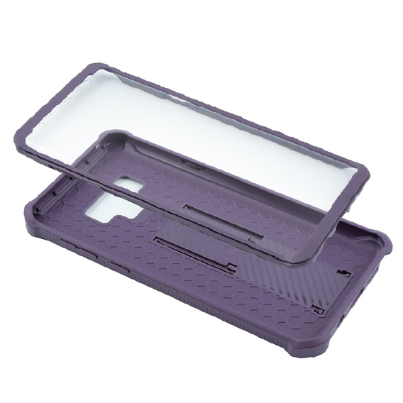 Armored case for Samsung Galaxy Note 9, Dexnor Full Body, purple