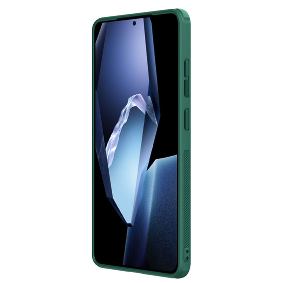 NILLKIN Case for OnePlus 13R, Super Frosted Shield Case, green