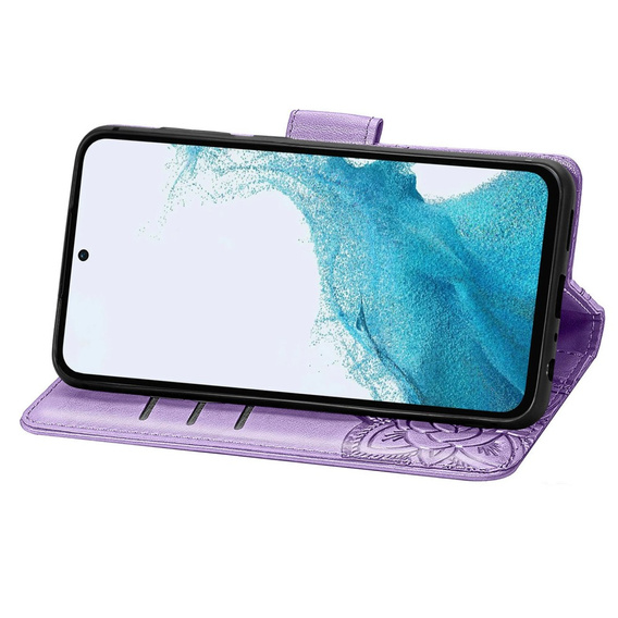 Flip case for Samsung Galaxy A56, Butterfly, purple