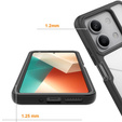 Case for Xiaomi Redmi Note 13 5G, Shockproof, with film, black