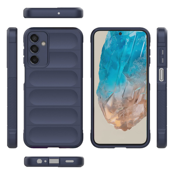 Case for Samsung Galaxy M35, Gaming Shockproof, dark blue