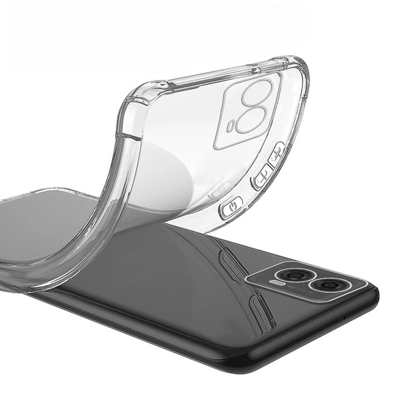 Case for Motorola Moto G85, Dropproof, transparent