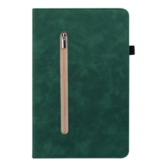 Case for Lenovo Tab P11 Gen 2, Wallet Pen Slot, green