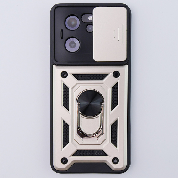 Case for Xiaomi 13T / 13T Pro, CamShield Slide, gold