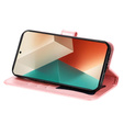 Flip case for Xiaomi Redmi Note 13 5G, Mandala, pink rose gold