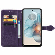 Flip case for Motorola Moto G24 / G24 Power / G04, Mandala, purple