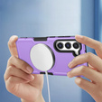 Case for Samsung Galaxy S23 Plus, Protective MagSafe, purple