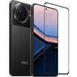 3D Tempered Glass for Xiaomi Poco F7 Ultra, black frame