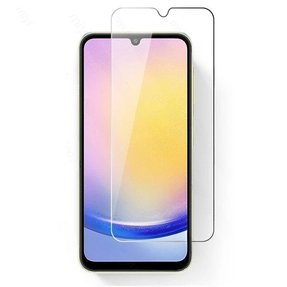 Flip case for Samsung Galaxy A25 5G, BINFEN Wallet, purple + 9H glass