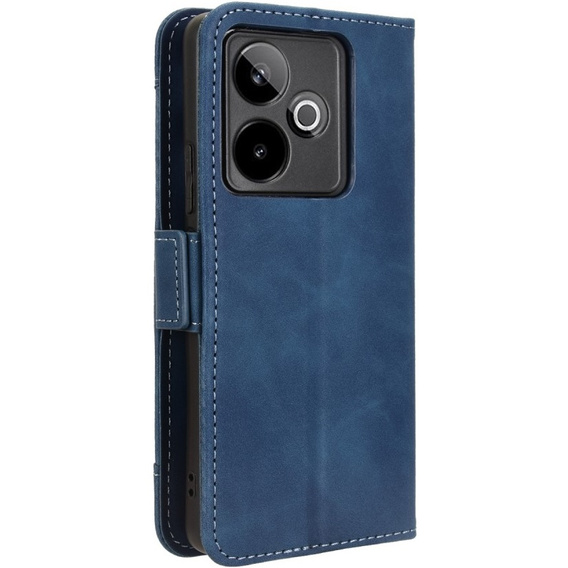 Flip case for Realme GT 7 / 7T, Card Slot, dark blue