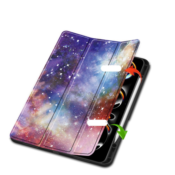 Case for iPad Pro 13" 2024 (7 gen.), Smartcase, galaxy