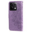Flip case for Xiaomi Redmi Note 13 Pro 5G, Mandala, purple