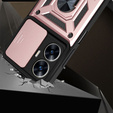 Case for Realme C55, CamShield Slide, pink rose gold