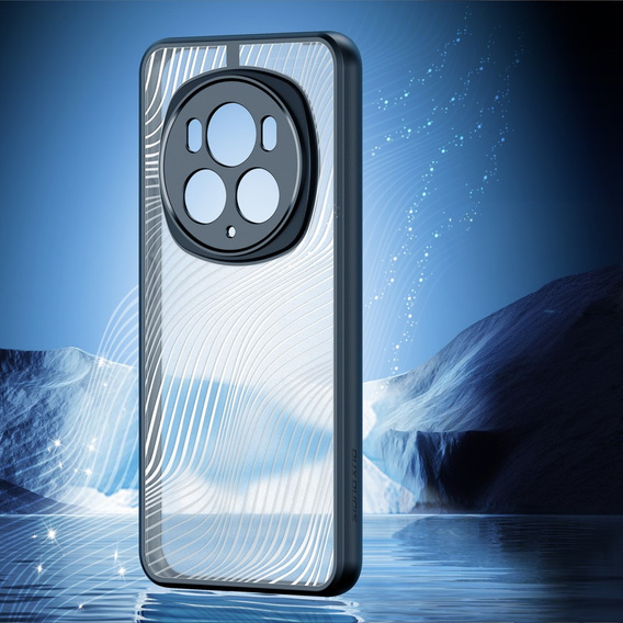 DuxDucis case for Honor Magic 6 Pro 5G, Aimo case, transparent / black