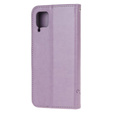 Flip case for Huawei P40 Lite, Butterfly Flower, purple