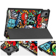 Case for Lenovo Tab M11, Smartcase, graffiti
