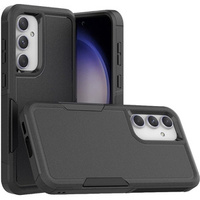 Armored Case for Samsung Galaxy S23 FE, Dual Shockproof, black