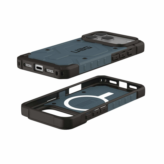 Urban Armor Gear case for iPhone 17 Pro Max, Pathfinder MagSafe, Cloud Blue