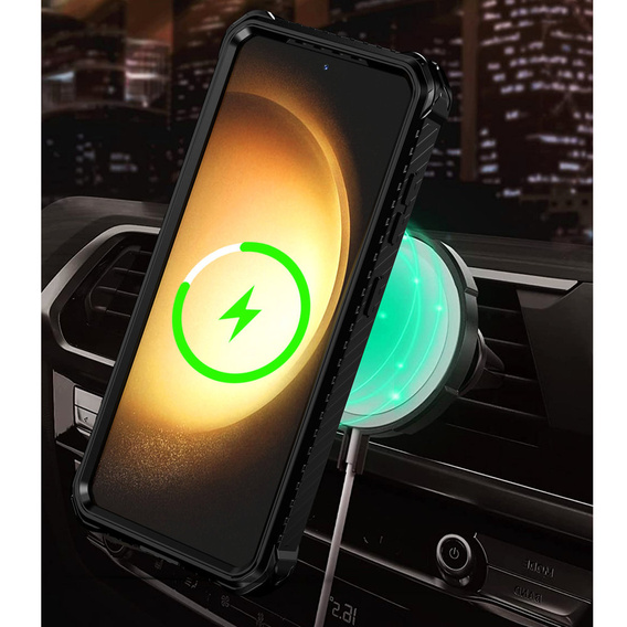 Case for Samsung Galaxy S23 Plus, Heavy Duty Ring Belt Clip, black