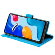 Flip case for Xiaomi Redmi Note 11/11S, Mandala, blue
