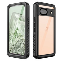 IP68 Waterproof Case for Google Pixel 8A, Redpepper, black
