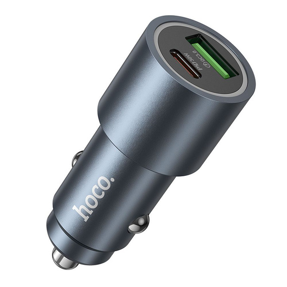Hoco Z60 car charger with two ports and 48 W fast charging